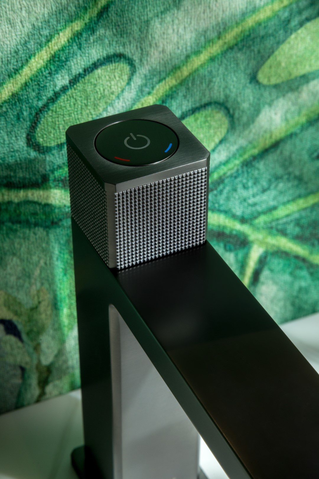 Смеситель для раковины автоматический Boheme Quad 159-GM (оружейный металл), без донного клапана