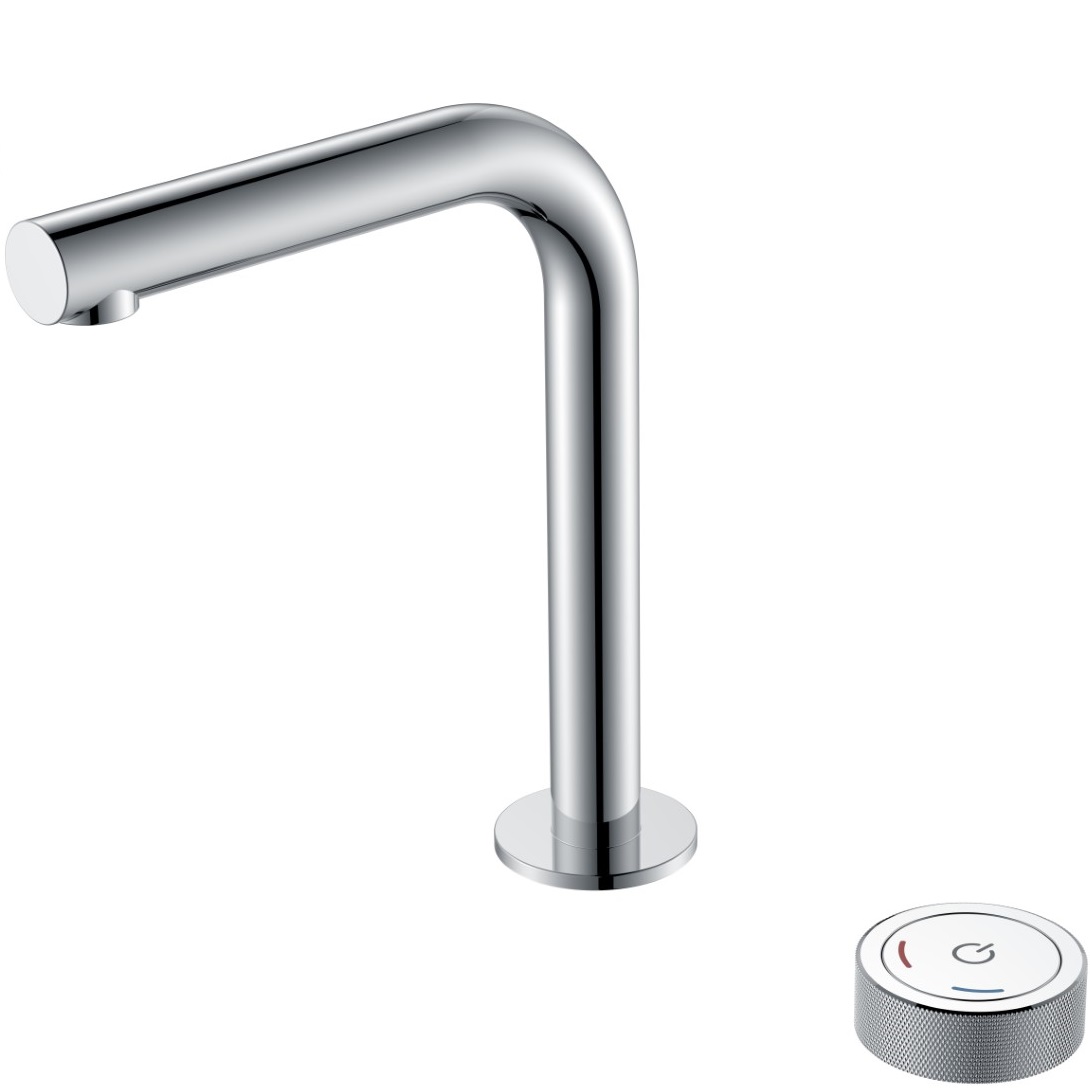 Смеситель для раковины автоматический Boheme Tech 158-CR (хром), без донного клапана