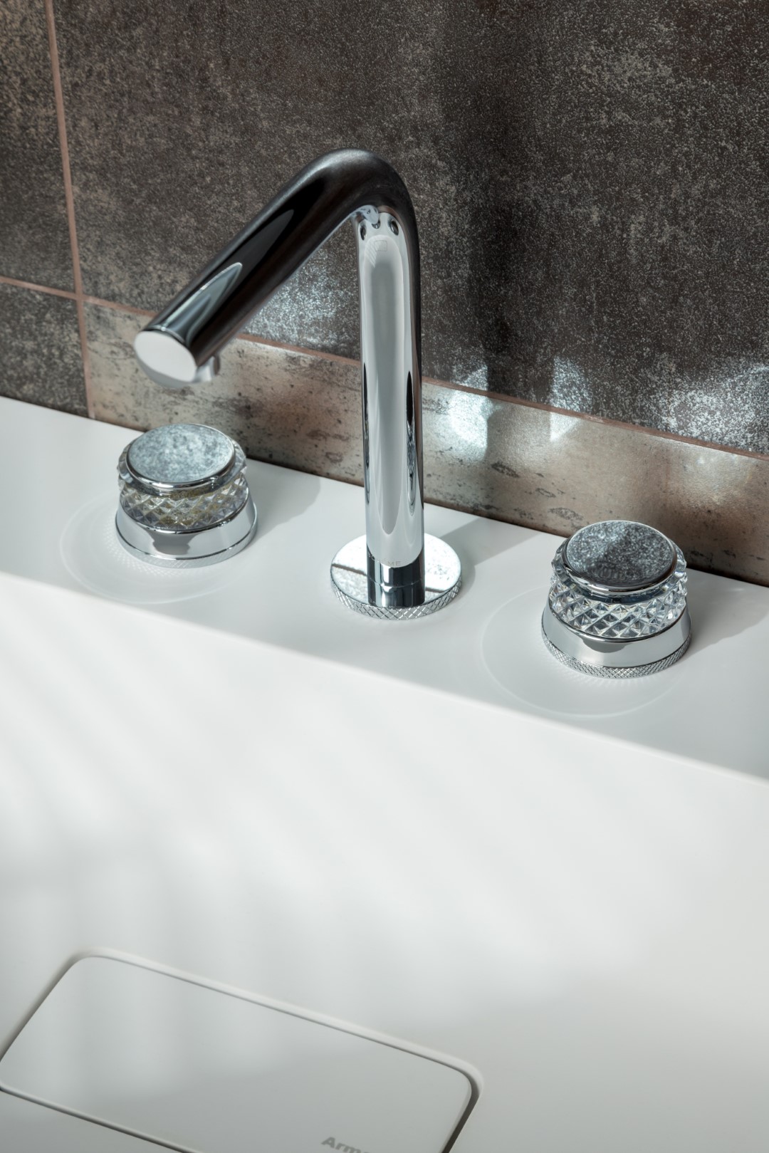 Смеситель для раковины Boheme Aura 152-CR-A (хром), без донного клапана