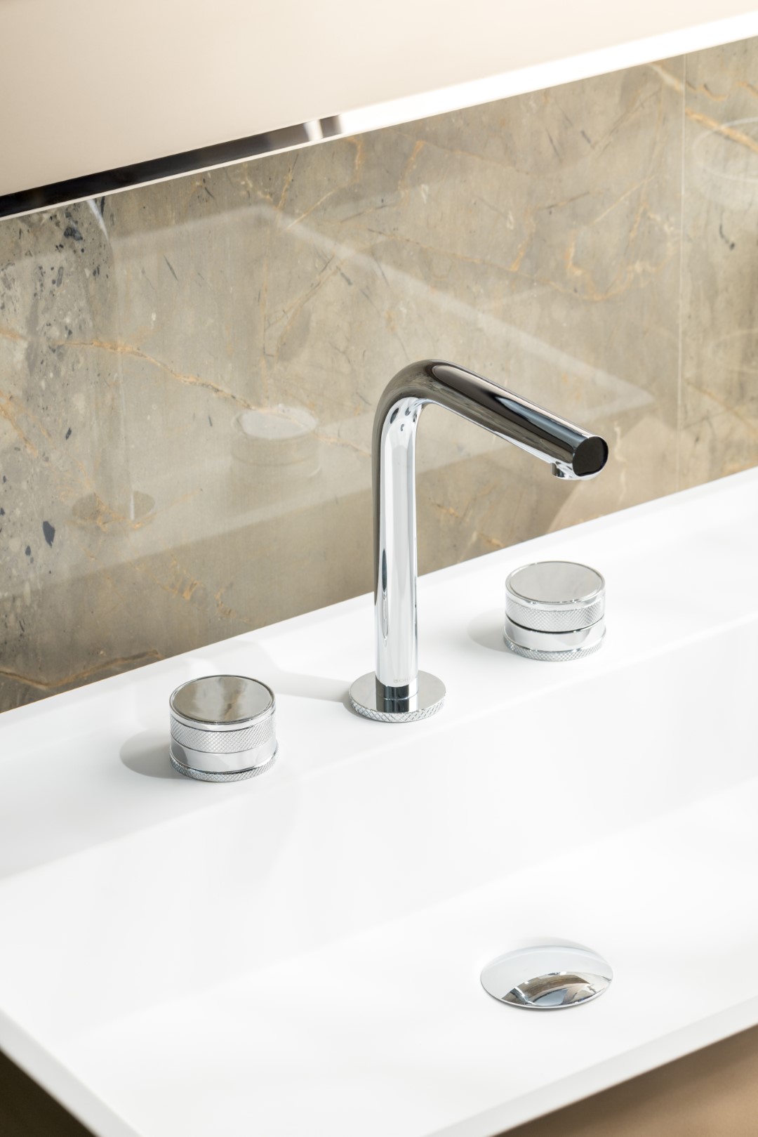 Смеситель для раковины Boheme Prestige 152-CR-PR (хром), без донного клапана