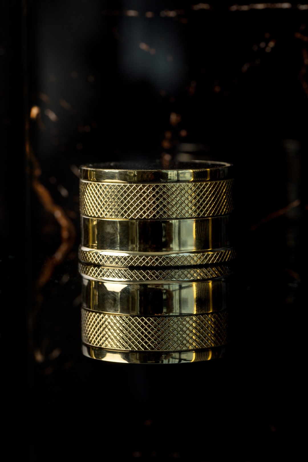 Смеситель для раковины Boheme Prestige 152-G-PR (золотой), без донного клапана