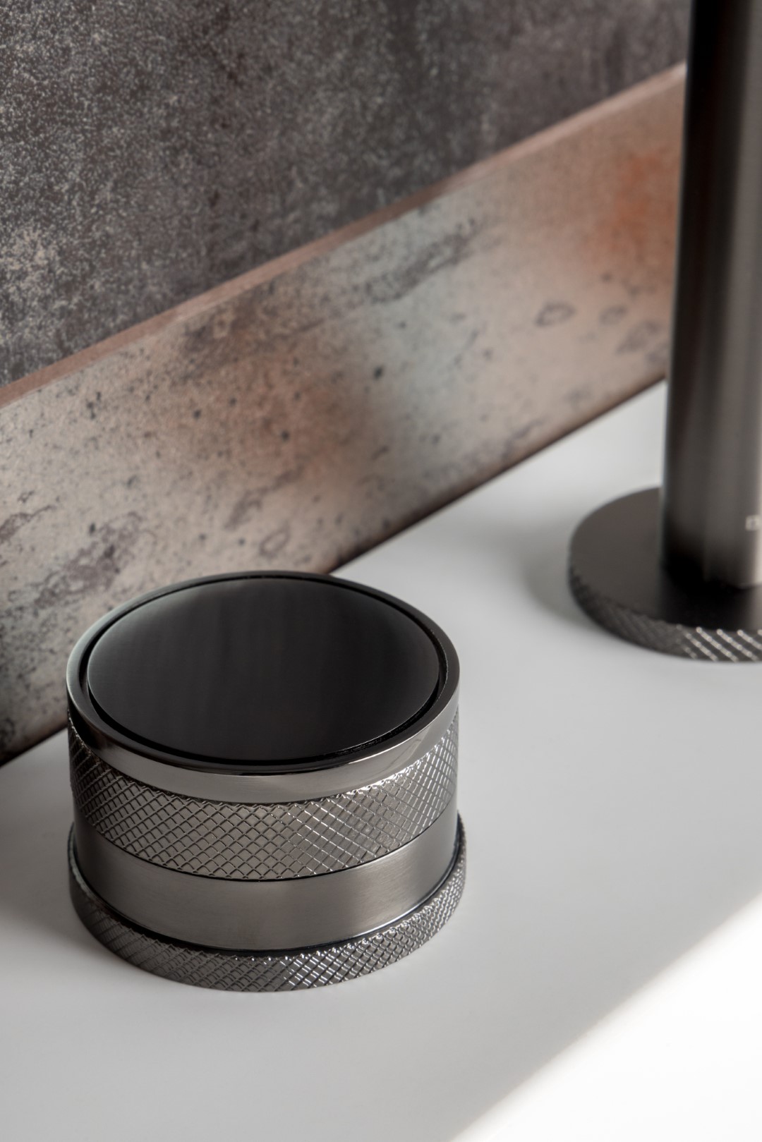 Смеситель для раковины Boheme Prestige 152-GM-PR (оружейный металл), без донного клапана