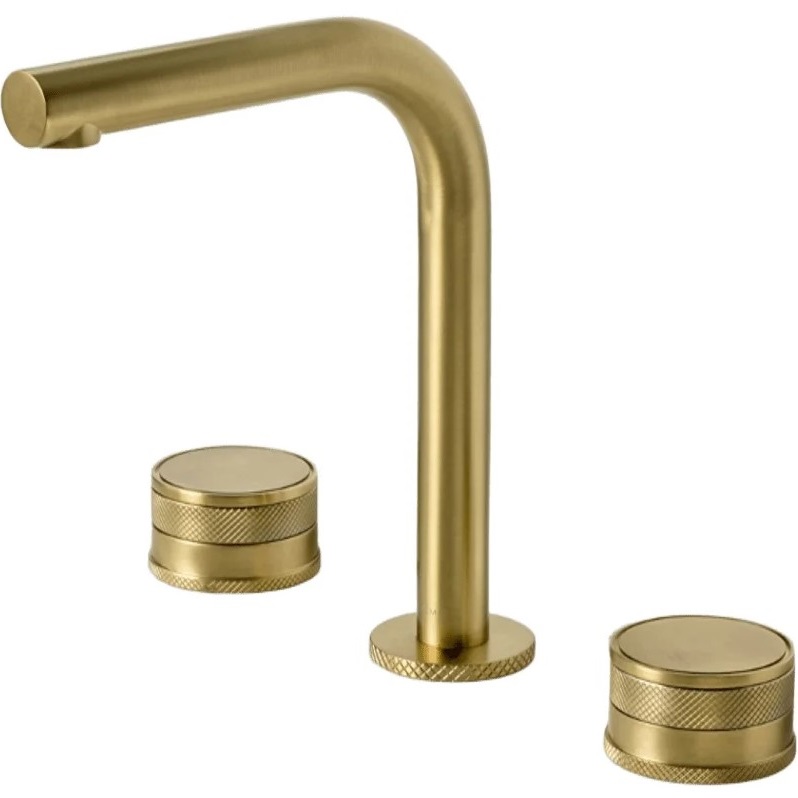 Смеситель для раковины Boheme Prestige 152-MG-PR (золото матовое), без донного клапана