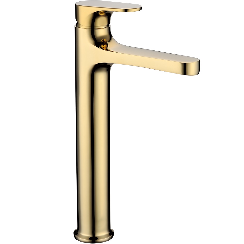 Смеситель для раковины Boheme Spectre 452-G (золотой), без донного клапана