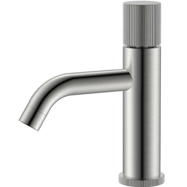 Смеситель для раковины Boheme Stick Linea 121-NB.3 (никель брашированный), без донного клапана