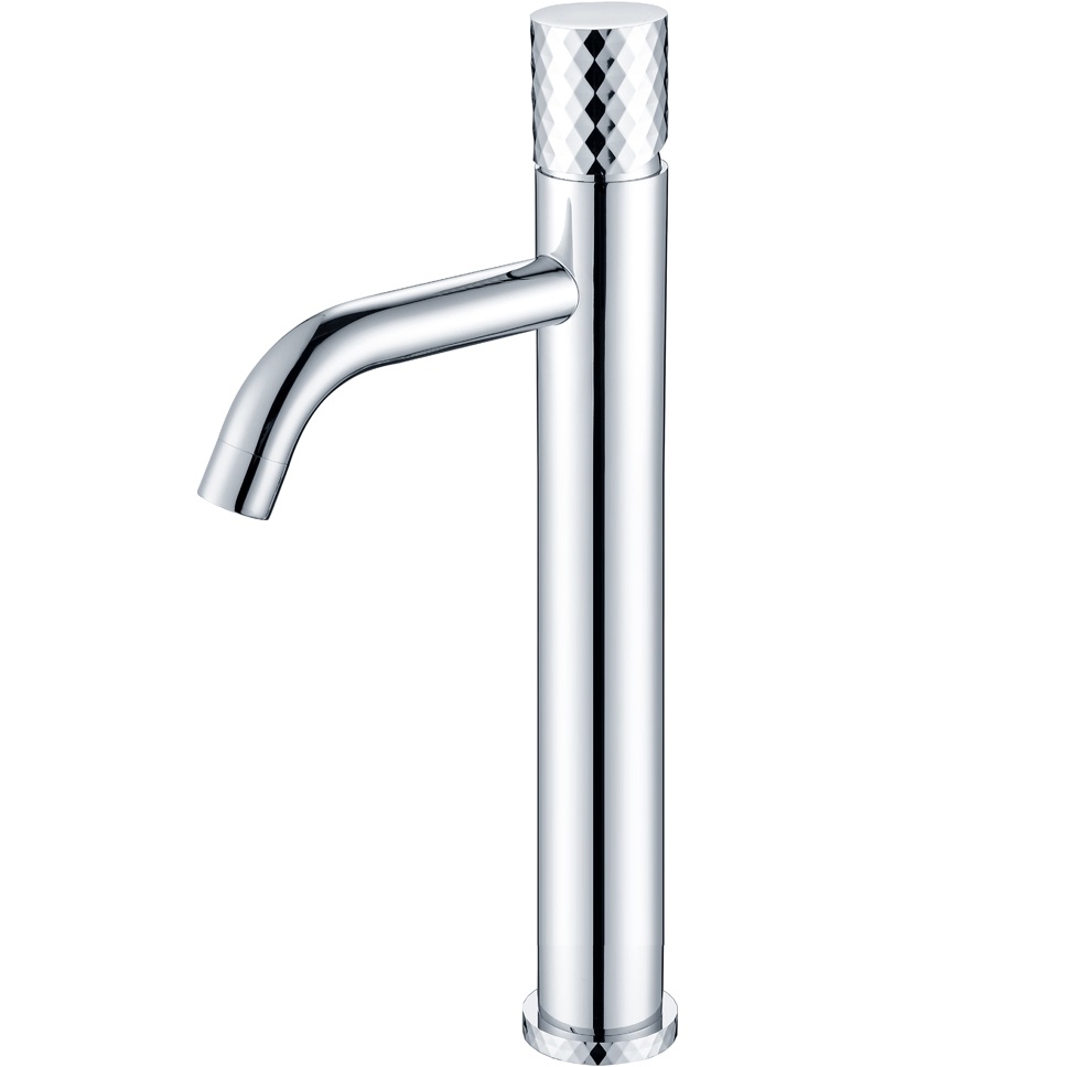 Смеситель для раковины Boheme Stick Diamond 122-CRCR (хром), без донного клапана