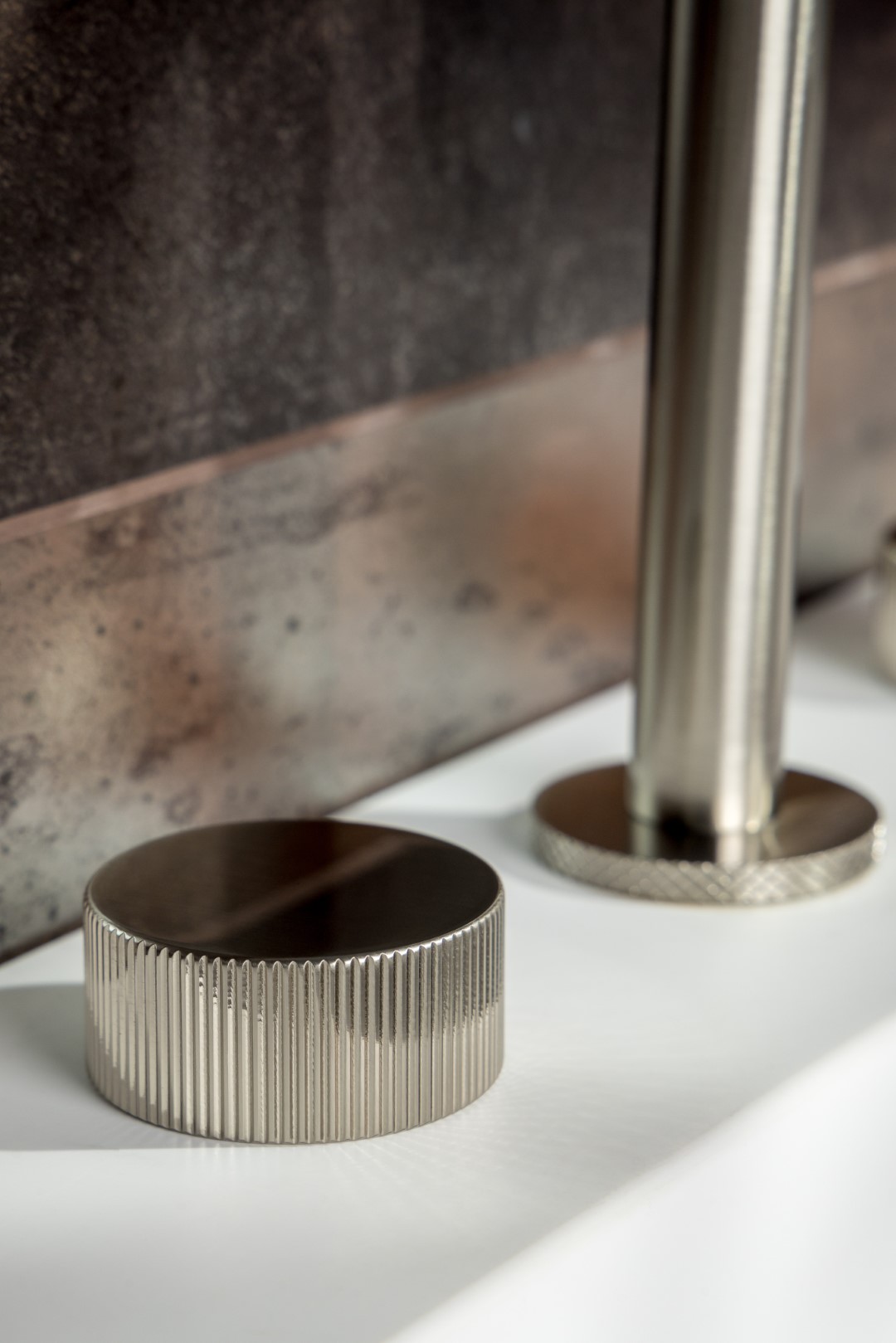 Смеситель для раковины Boheme Stick Linea 152-NB.3 (никель брашированный), без донного клапана