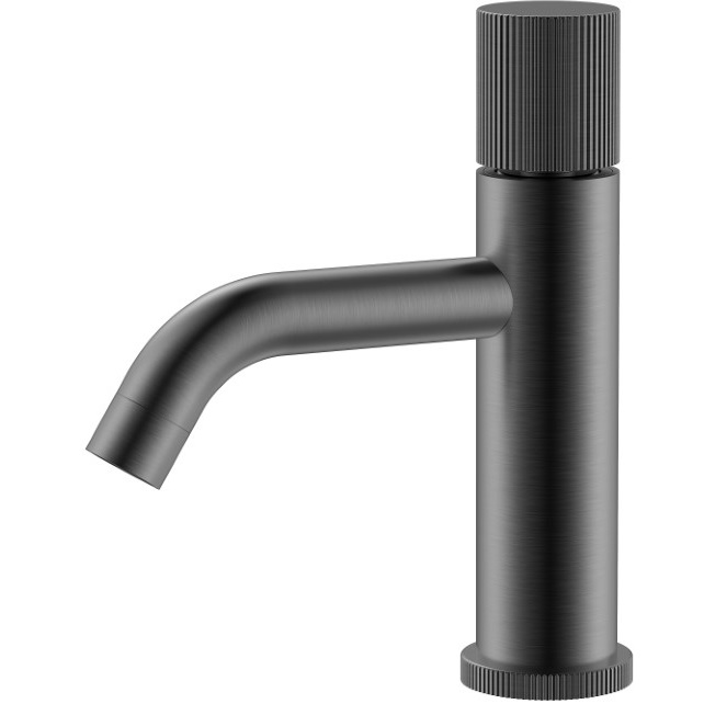 Смеситель для раковины Boheme Stick Linea 121-GM.3 (оружейный металл), без донного клапана