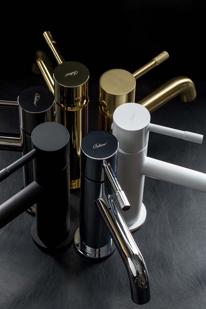 Смеситель для раковины Boheme Uno 461-MW (белый матовый), без донного клапана