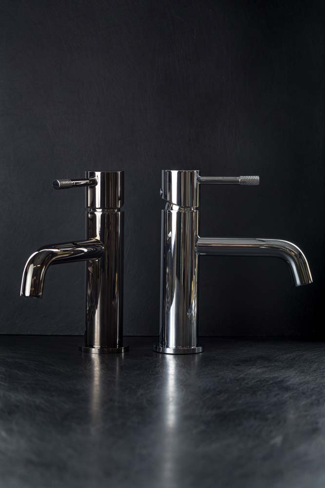 Смеситель для раковины Boheme Uno 461-SGM (оружейный металл глянцевый), без донного клапана