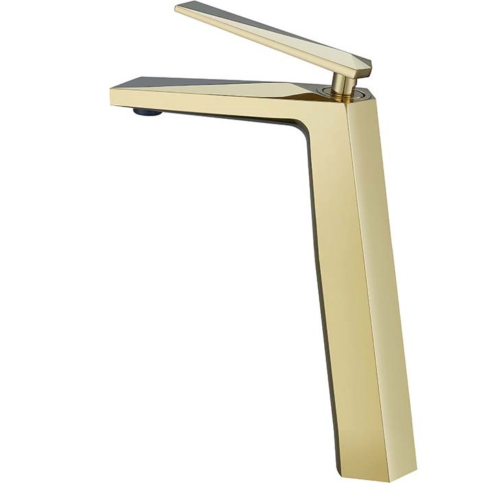 Смеситель для раковины Boheme Venturo 382 (золотой), без донного клапана