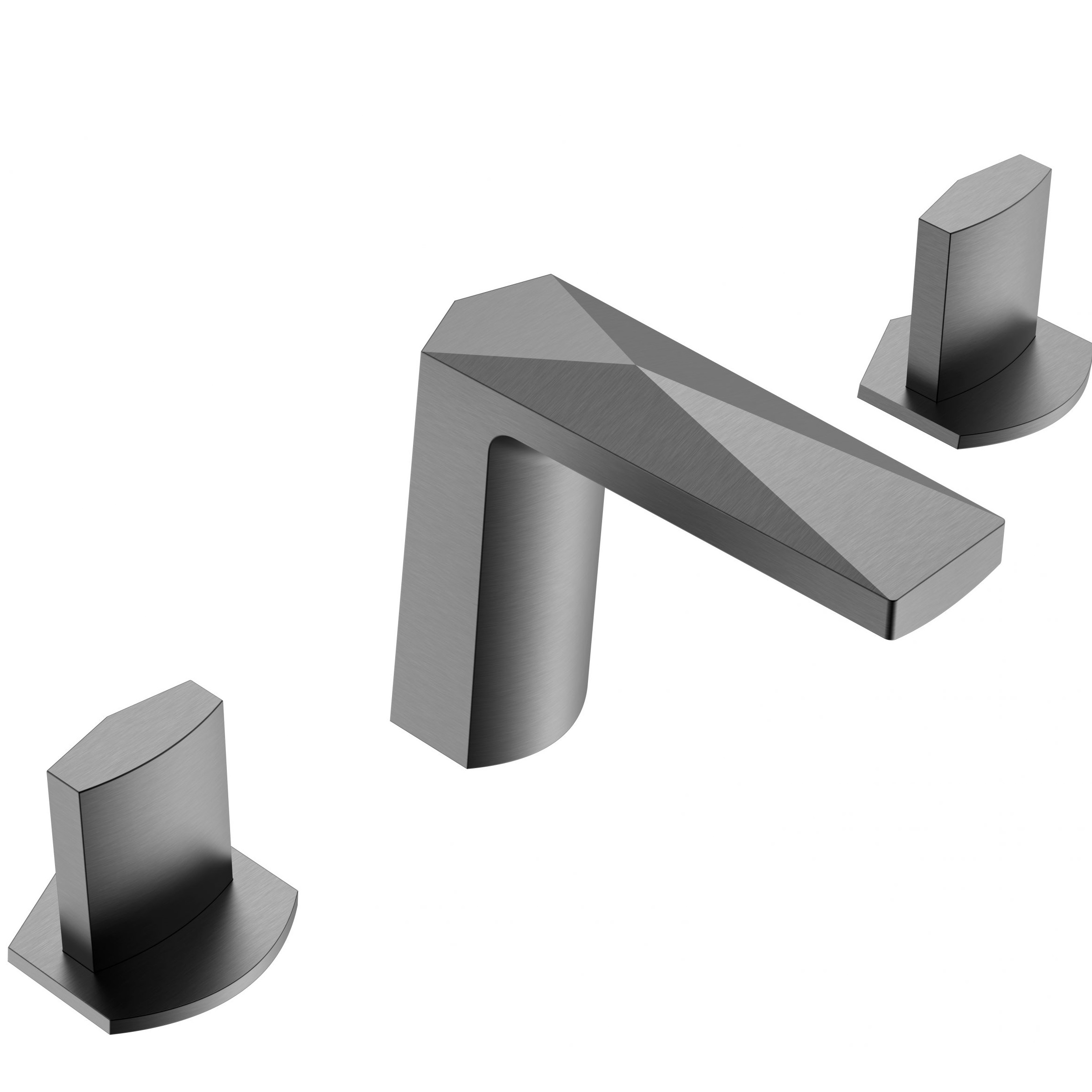 Смеситель для раковины Boheme Venturo Ice 150-GM-ICE (оружейный металл), без донного клапана