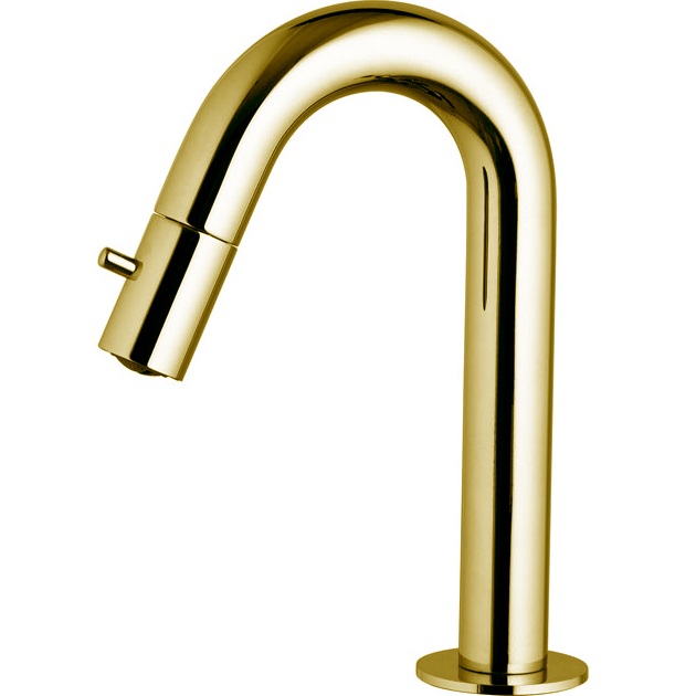 Смеситель для раковины Fima Carlo Frattini Collettivita F3061/2OR (золотой), только холодная вода