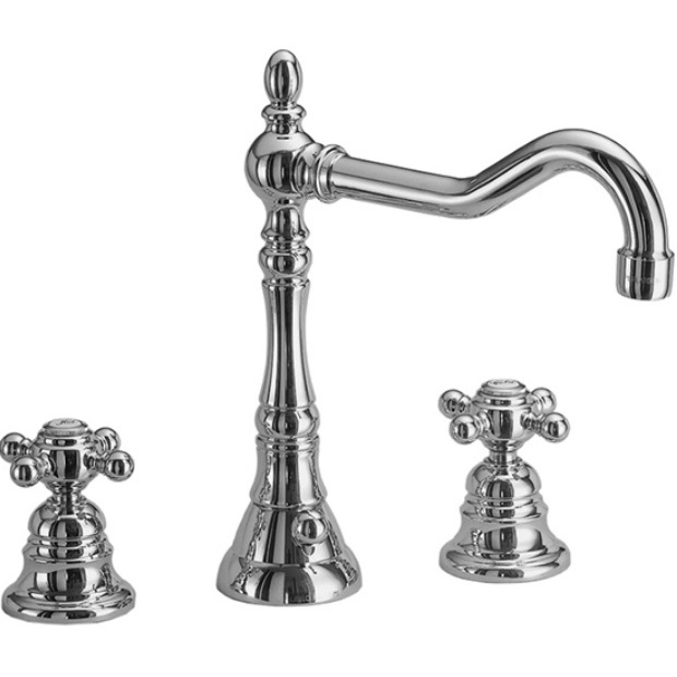 Смеситель для раковины Fima Carlo Frattini Elizabeth F5081CR (хром), с донным клапаном