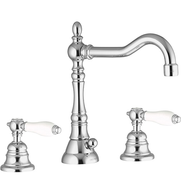 Смеситель для раковины Fima Carlo Frattini Herend F5401CBCR (хром), с донным клапаном