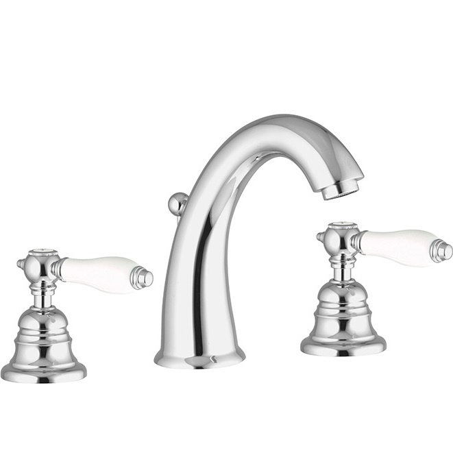 Смеситель для раковины Fima Carlo Frattini Herend F5421CR (хром), с донным клапаном