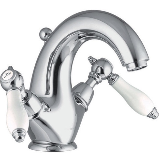 Смеситель для раковины Fima Carlo Frattini Herend F5431CR (хром), с донным клапаном