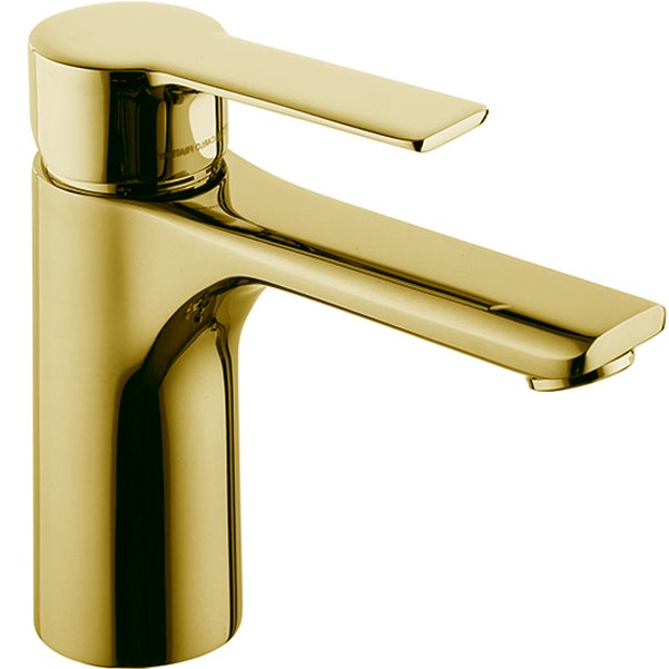 Смеситель для раковины Fima Carlo Frattini Mast F3131OR.ES (золотой), с донным клапаном