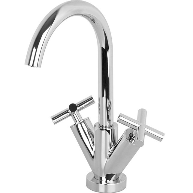 Смеситель для раковины Fima Carlo Frattini Maxima F5311WCR (хром), с донным клапаном