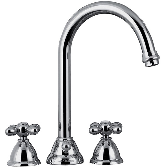Смеситель для раковины Fima Carlo Frattini Olivia F5001CR (хром), с донным клапаном