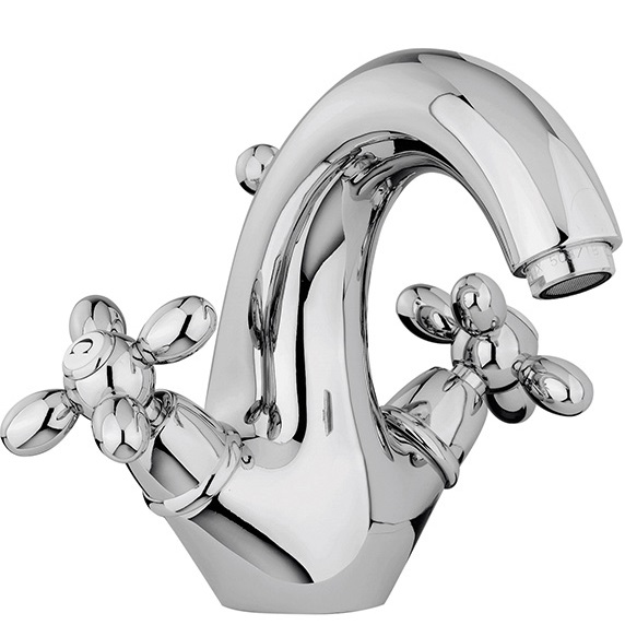 Смеситель для раковины Fima Carlo Frattini Olivia F5041CR (хром), с донным клапаном