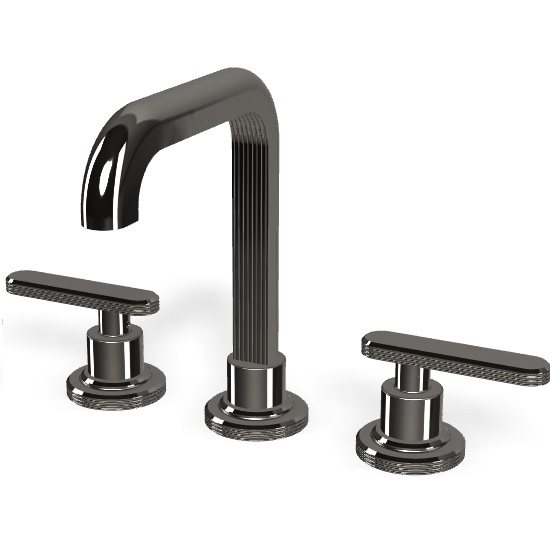 Смеситель для раковины Fima Carlo Frattini Park Lane F1301CN (черный хром), с донным клапаном