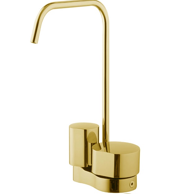 Смеситель для раковины Fima Carlo Frattini So F3171AOR (золотой), с донным клапаном