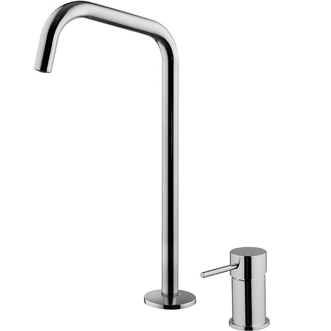 Смеситель для раковины Fima Carlo Frattini Spillo Up F3271NDCR (хром), с донным клапаном