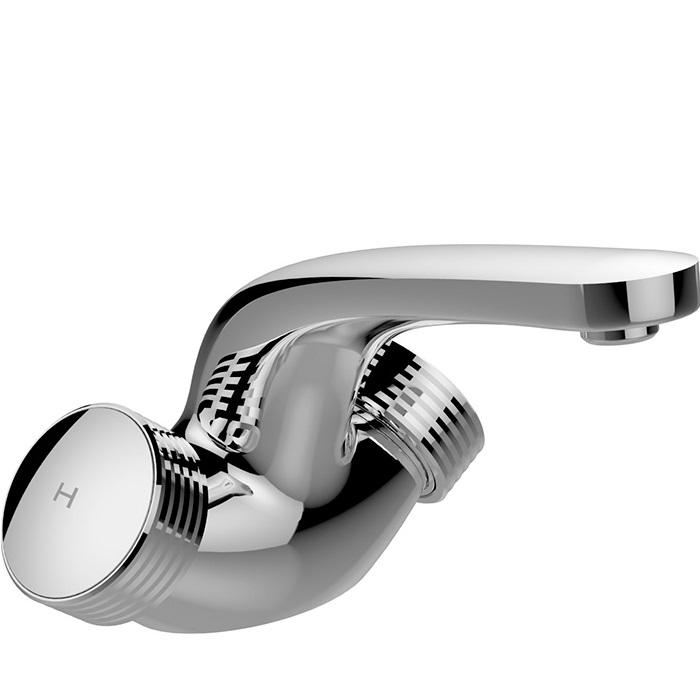 Смеситель для раковины Fima Carlo Frattini Texture Collection F5621HCR (хром), с донным клапаном