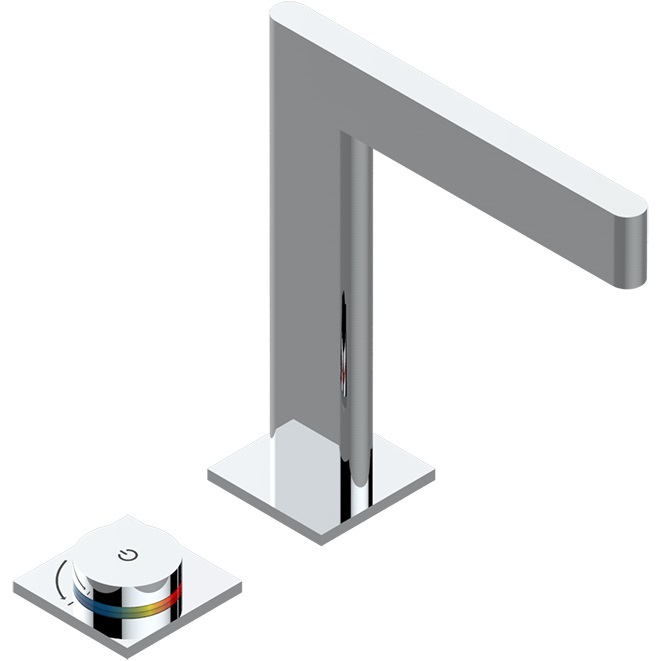 Смеситель для раковины ICON-X metal U7G-A02-170V (хром), с донным клапаном, электронный