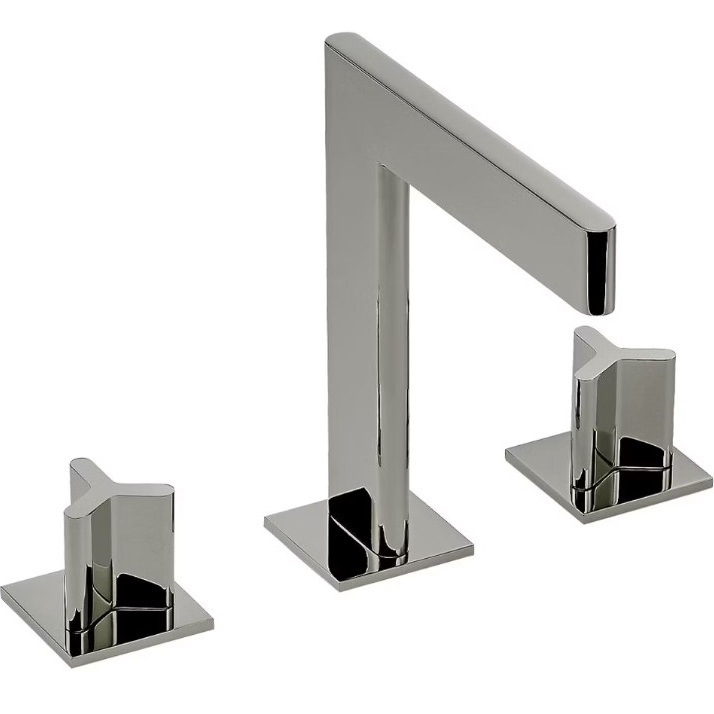 Смеситель для раковины ICON-X metal U7G-D24-151 (черный никель), с донным клапаном