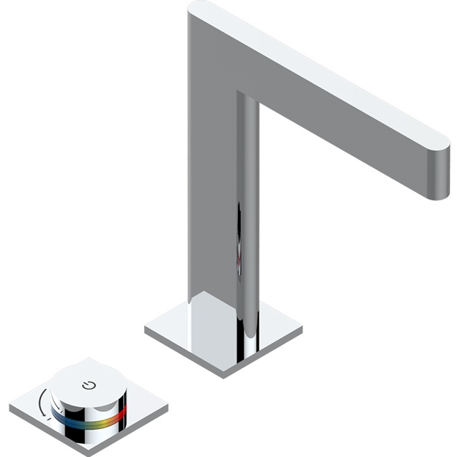 Смеситель для раковины ICON-X metal U7H-A02-170V (хром), с донным клапаном, электронный