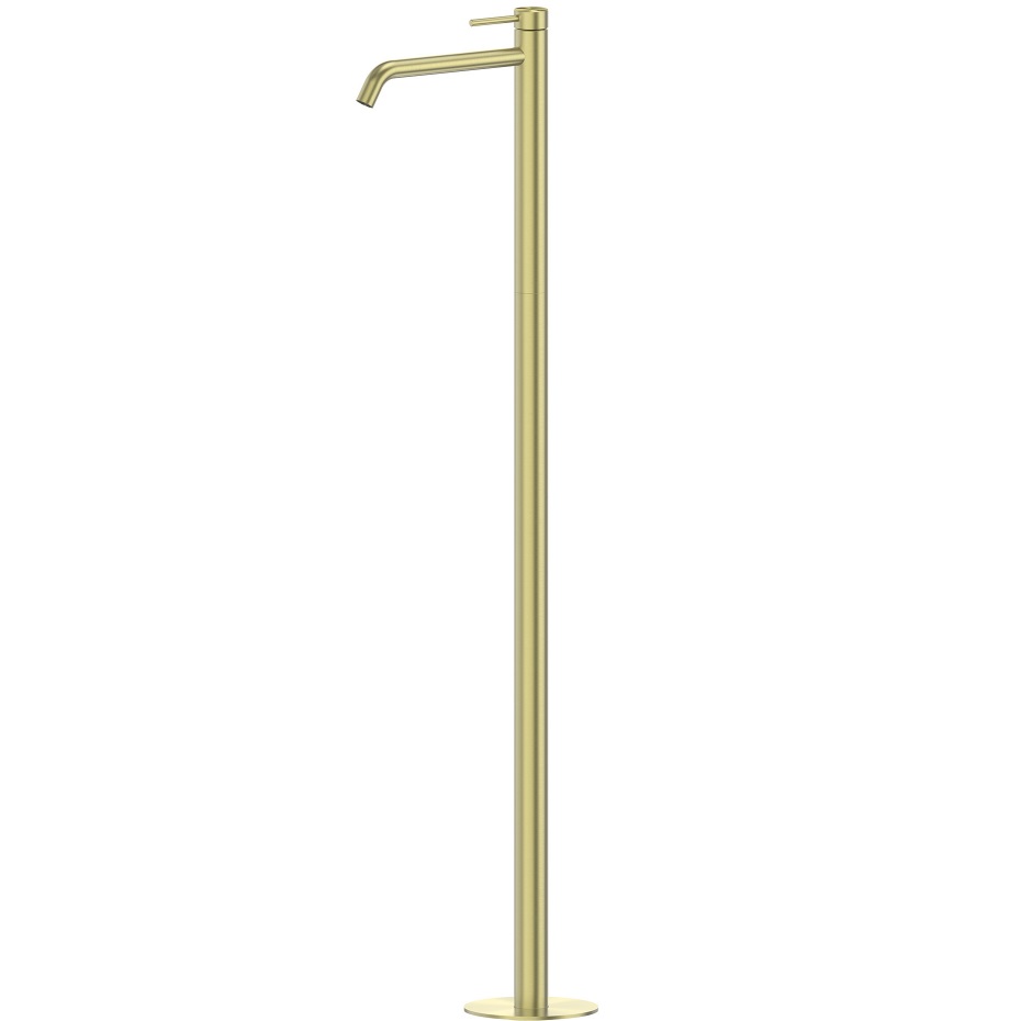 Смеситель для раковины напольный Abber Wasser Kreis 316 AF8140BG (светлое золото брашированное)