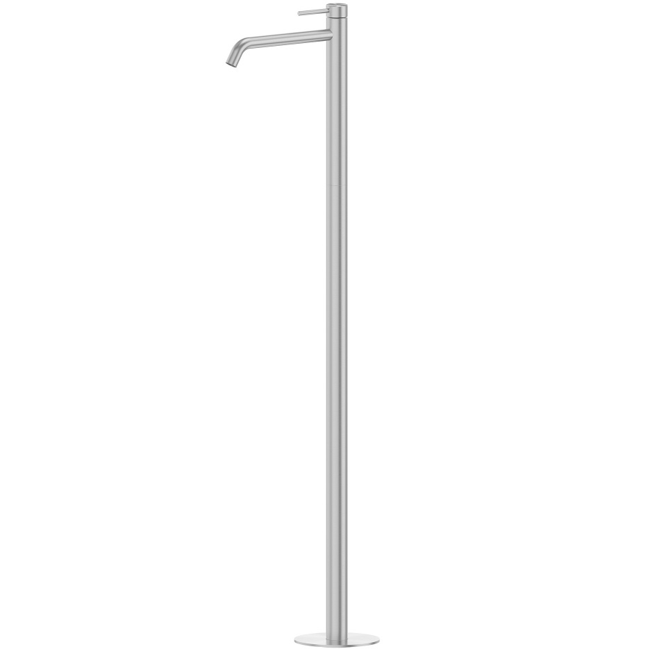 Смеситель для раковины напольный Abber Wasser Kreis 316 AF8140BST (сталь брашированная)