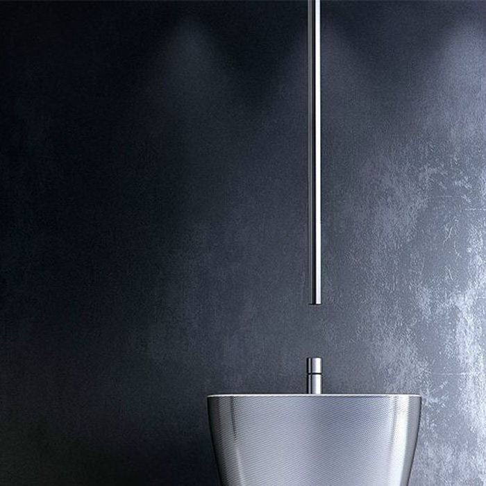 Смеситель для раковины потолочный 1300-1600 мм Fima Carlo Frattini Nomos go F4191CR (хром)