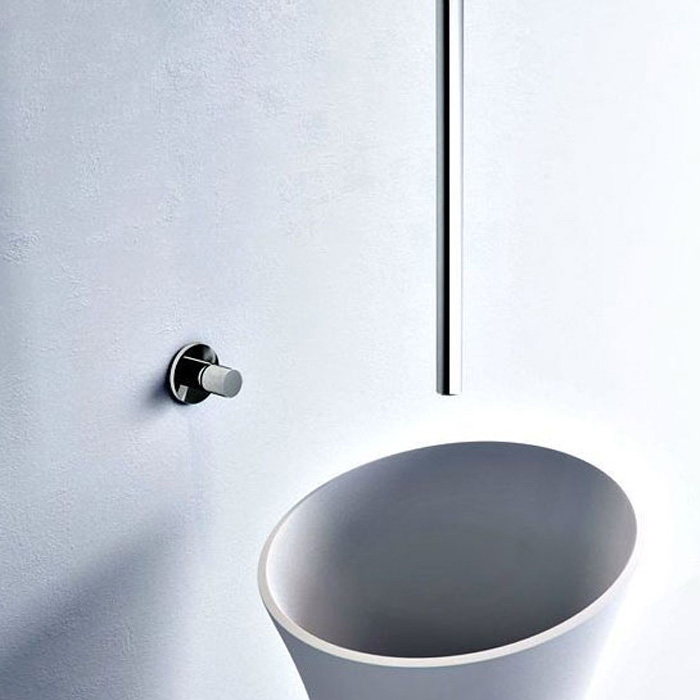 Смеситель для раковины потолочный встроенный 1300-1600 мм Fima Carlo Frattini Nomos go F4181CR (хром)