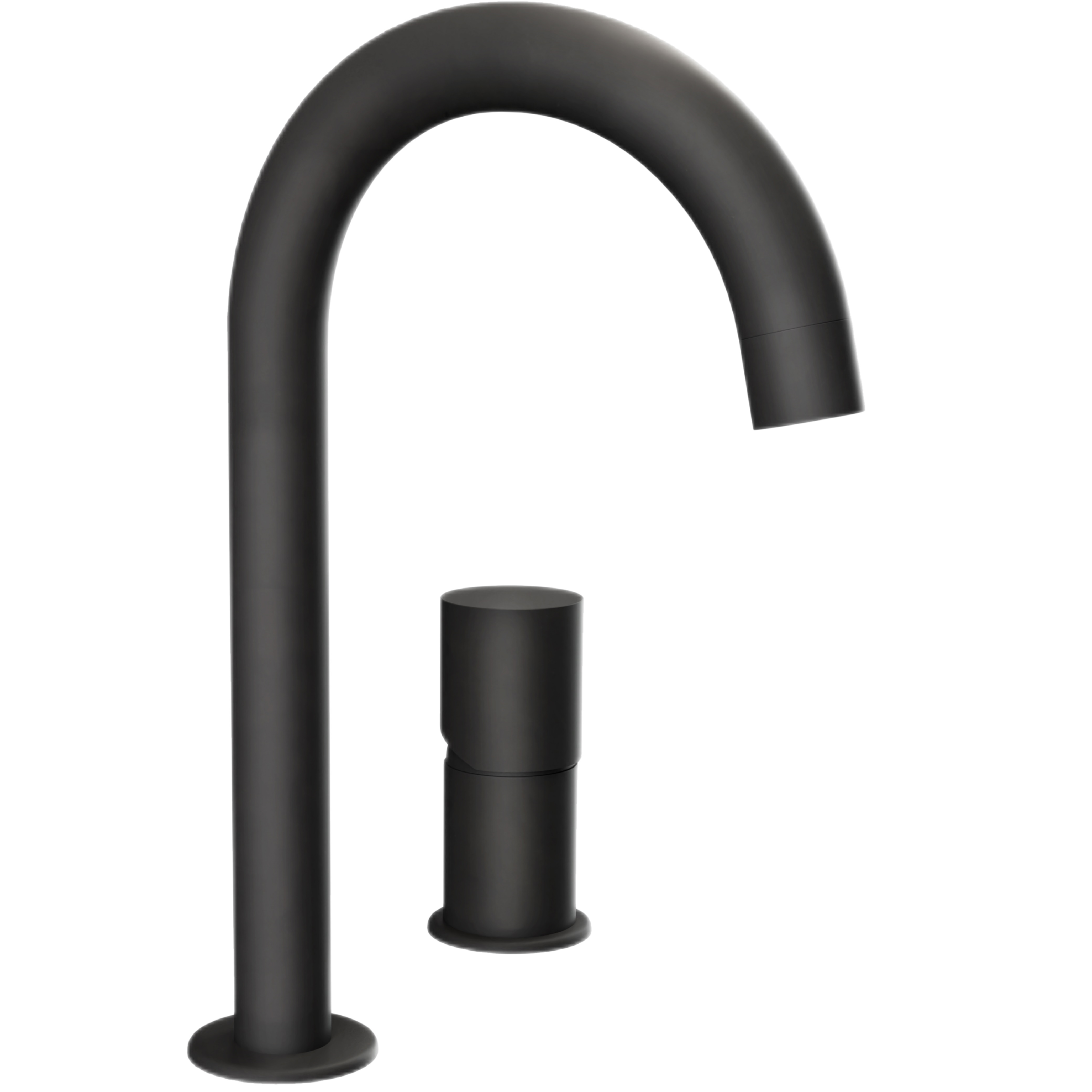 Смеситель для раковины Remer Edge EG557NO (черный матовый), без донного клапана