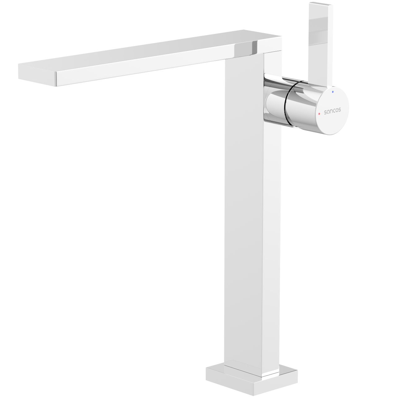 Смеситель для раковины Sancos Линн (Linn) SC9020CH (хром), без донного клапана