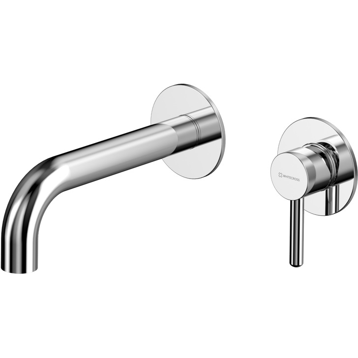 Смеситель для раковины скрытого монтажа 18 см. Whitecross Серия Y Y1216CR (хром), без донного клапана