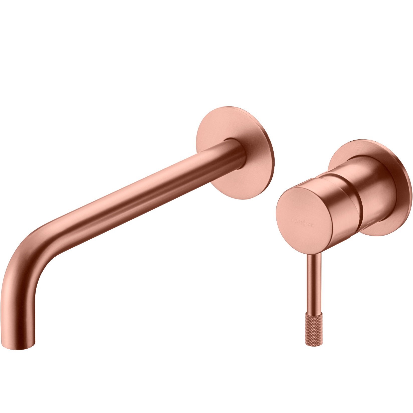 Смеситель для раковины скрытого монтажа Boheme Uno 465-CB (медь брашированная)