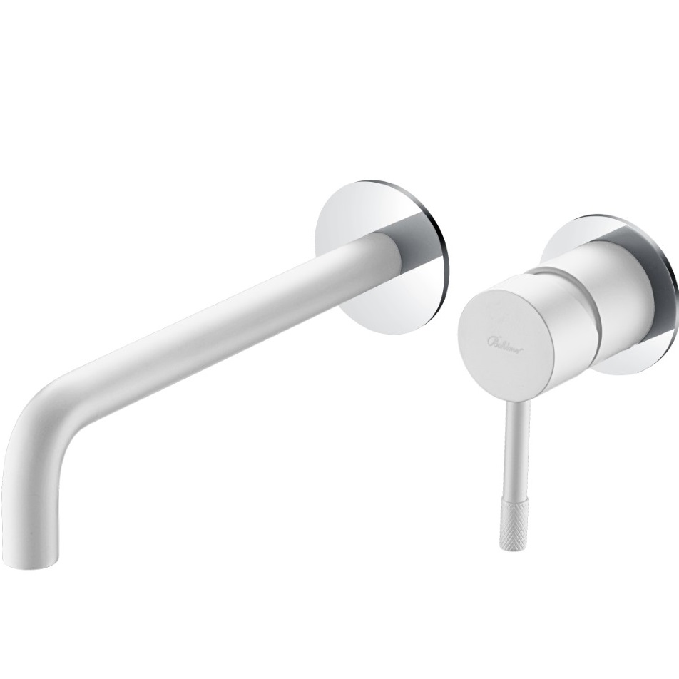 Хром, белый матовый