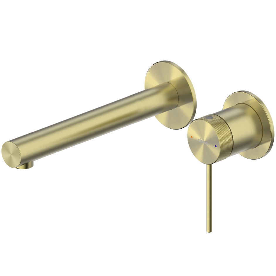 Смеситель для раковины скрытого монтажа Abber Emotion 316 AF8812BG-M (золото брашированное)