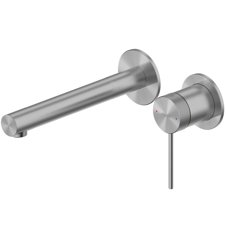 Смеситель для раковины скрытого монтажа Abber Emotion 316 AF8812BGG-M (оружейная сталь брашированное)