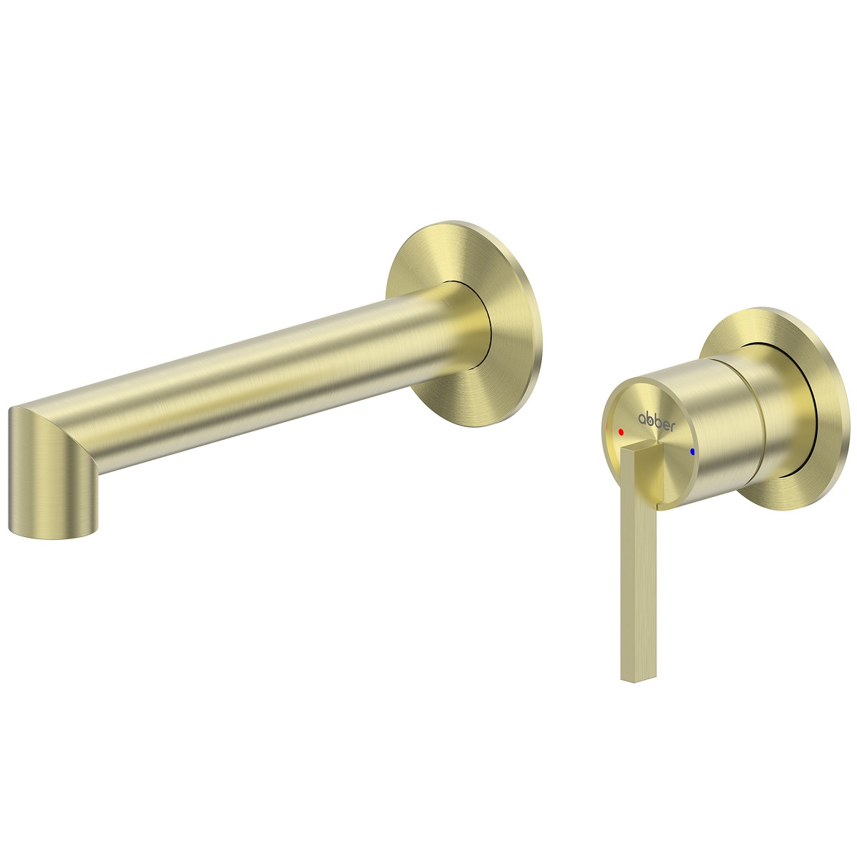 Смеситель для раковины скрытого монтажа Abber Perfekte 316 AF8A12BG (золото брашированное)