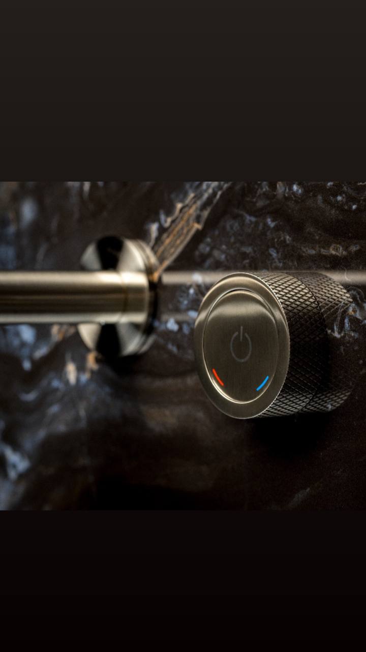 Смеситель для раковины скрытого монтажа автоматический Boheme Tech 158/2-MG (золото матовое), без донного клапана