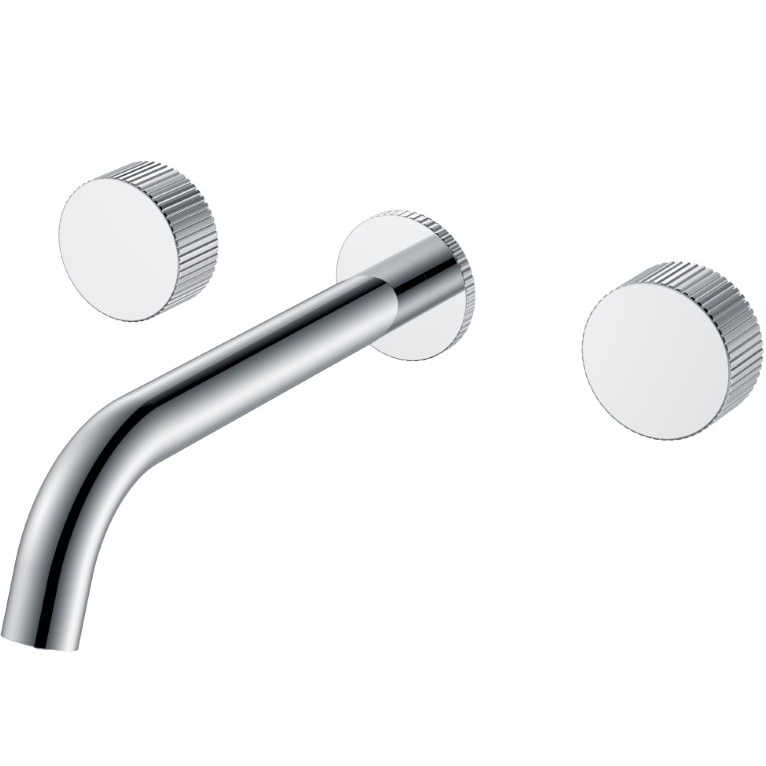 Смеситель для раковины скрытого монтажа Boheme Stick Linea 152-2-CR.3 (хром), без донного клапана