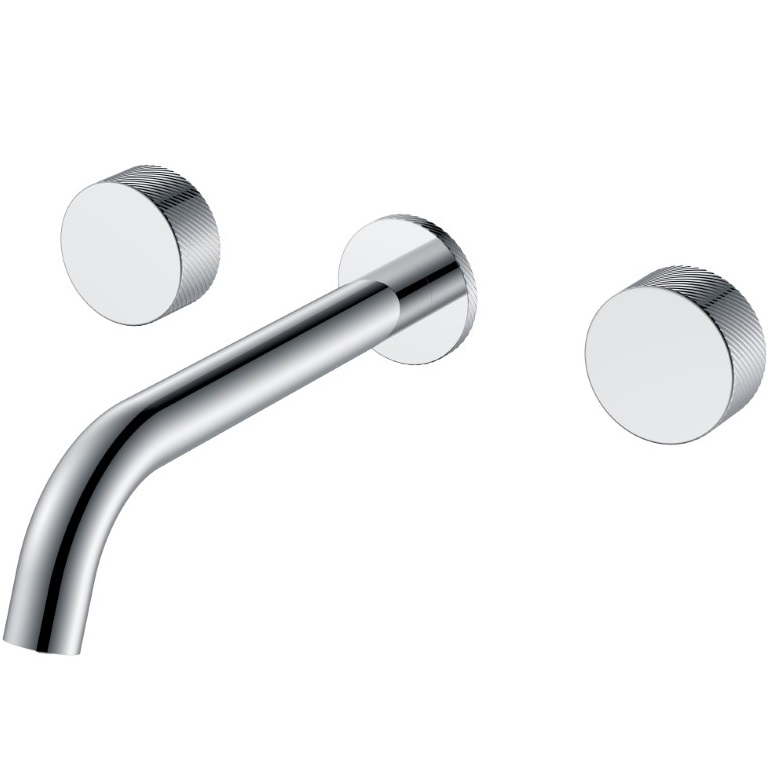 Смеситель для раковины скрытого монтажа Boheme Stick Spirale 152-2-CR.4 (хром), без донного клапана