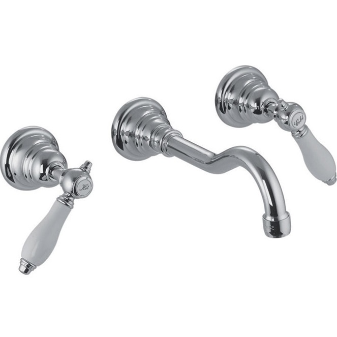 Смеситель для раковины скрытого монтажа Fima Carlo Frattini Herend F5401L/5CBCR (хром)