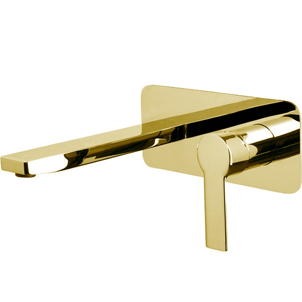 Смеситель для раковины скрытого монтажа Fima Carlo Frattini Mast F3141WLX5OR (золотой)