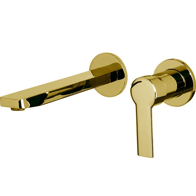 Смеситель для раковины скрытого монтажа Fima Carlo Frattini Mast F3141WLX8OR (золотой)